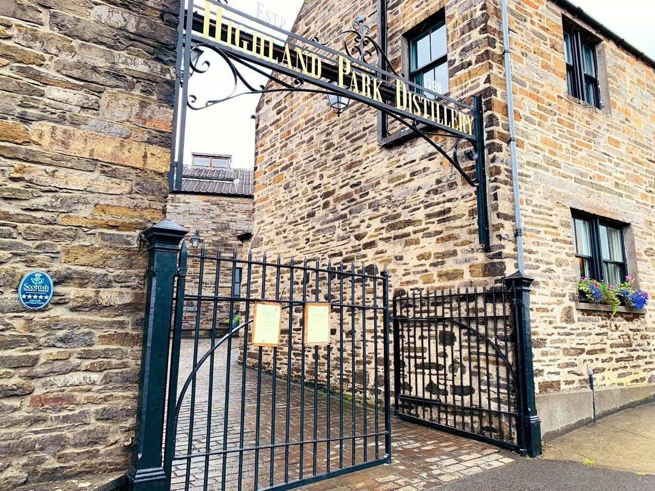 ハイランドパーク蒸留所ジオラマ ハイランドパーク蒸留所ジオラマ