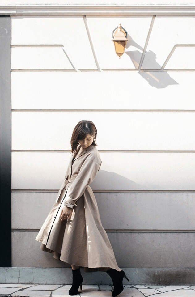 ドレストレンチ」という服。｜いとうなるみ / Ruimeme