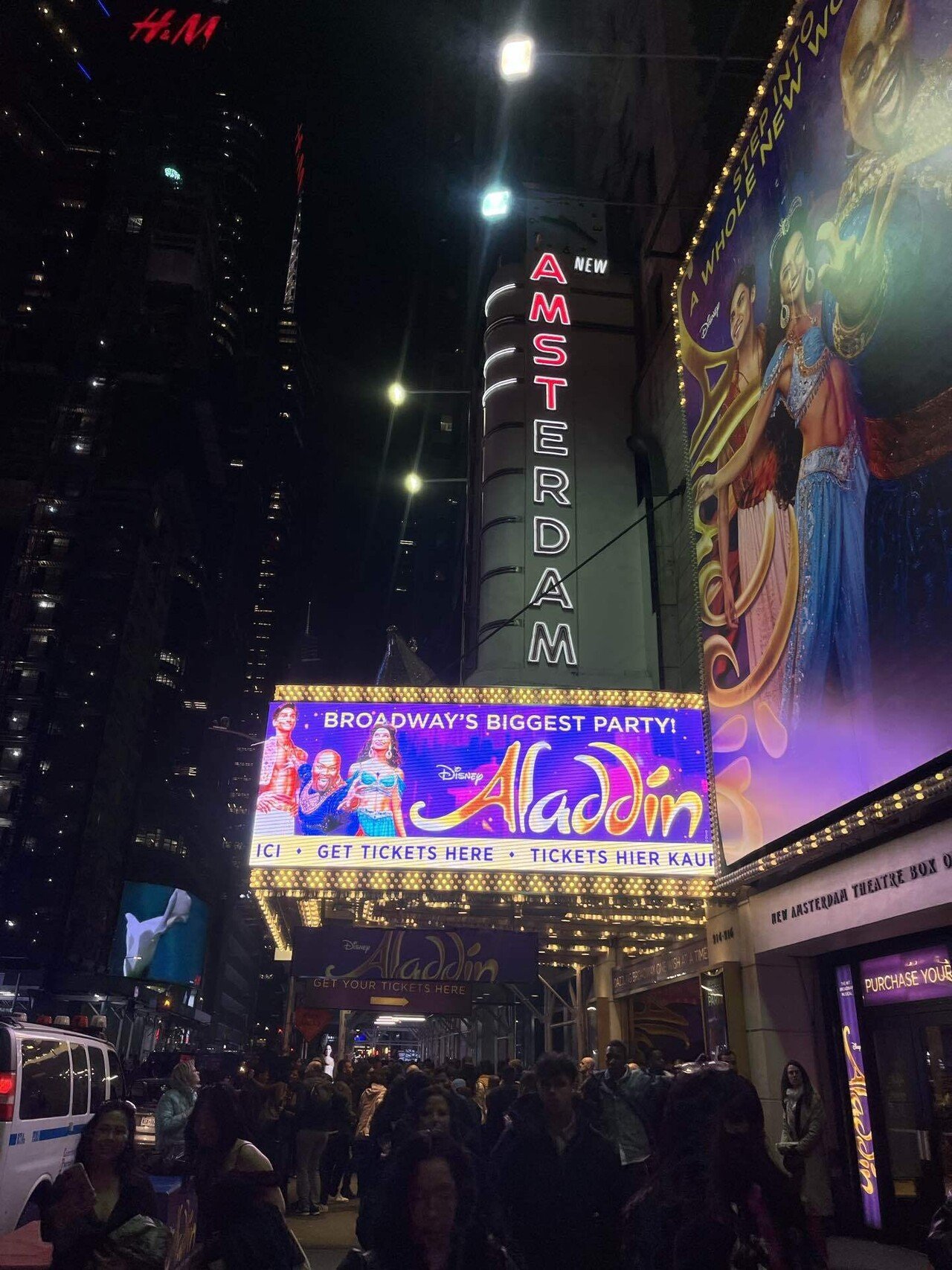 ブロードウェイ・アラジンは席が超重要！！！｜クララ｜旅のキロク