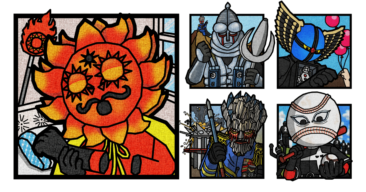 ワルモノ絵】黒十字軍に栄光あれ！｜メニホビ