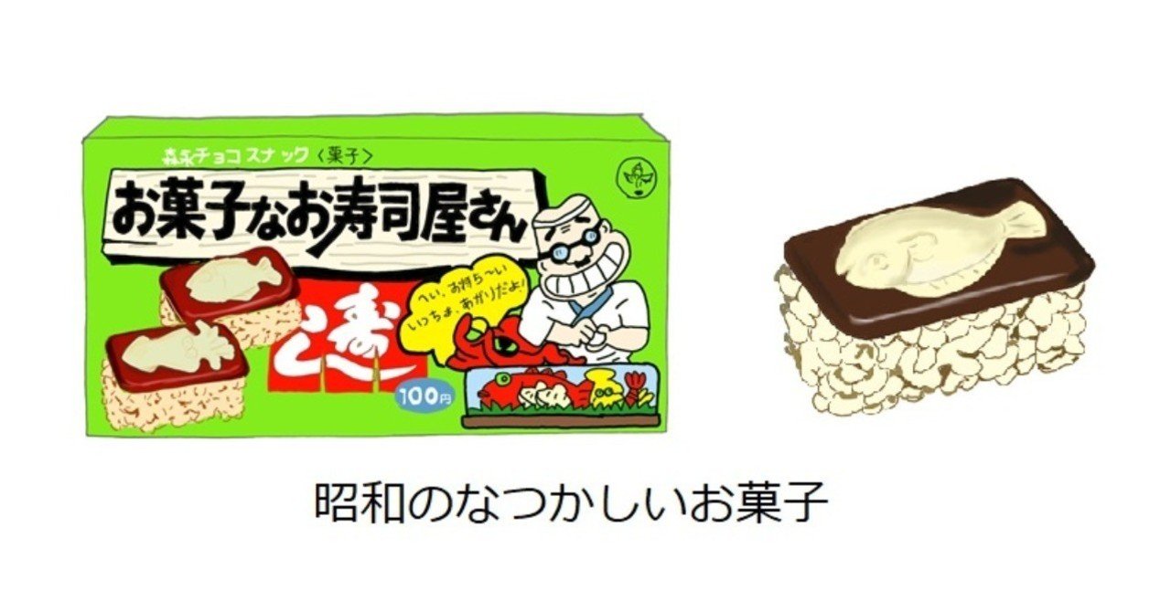 昭和の面白い お菓子なお寿司屋さん トロッコ Note 昭和の面白い お菓子なお寿司屋さん トロッコ Note