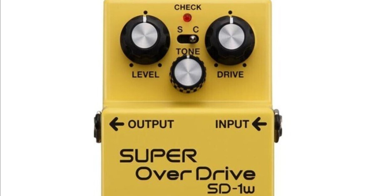 BOSS SD-1W 技 BOSS 技シリーズ Super Overdrive SD-1w|Paul White Stone