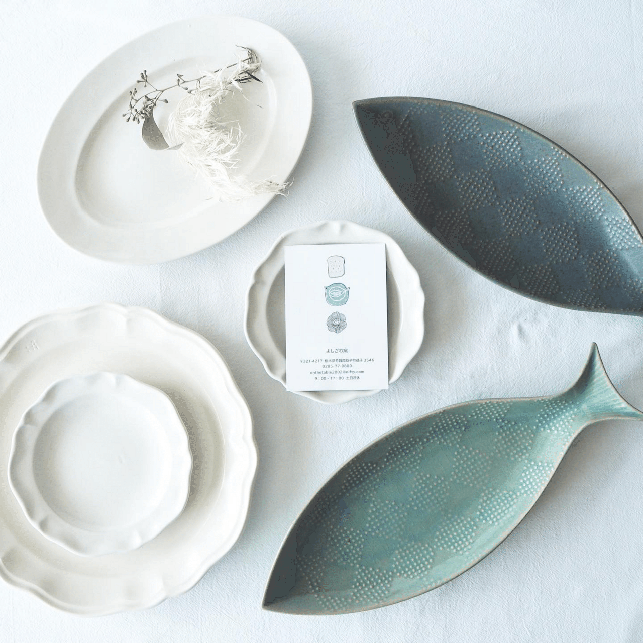 益子陶器市の戦利品たち｜みや