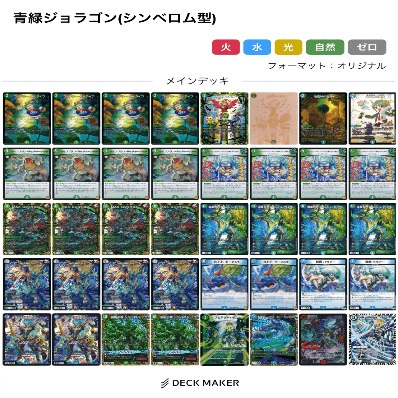 GP使用デッキ】青緑Gジョラゴン解説｜Ise-Ebi