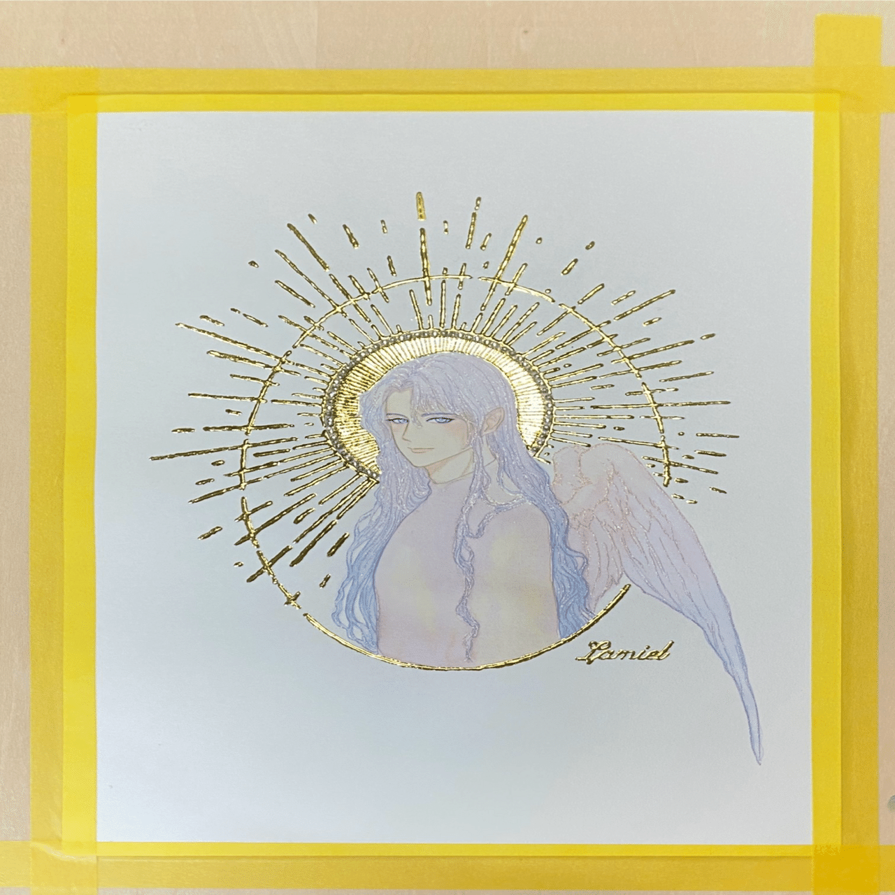 アナログお絵描き日記（下準備編）｜Lamiel