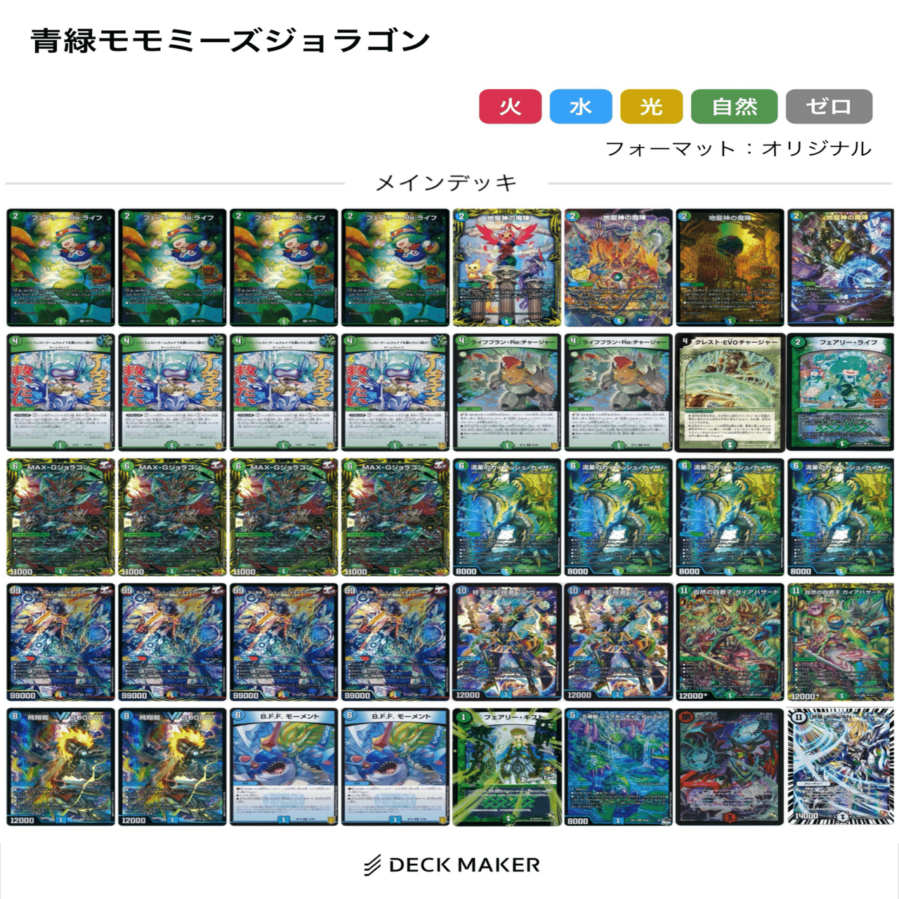 GP使用デッキ】青緑Gジョラゴン解説｜Ise-Ebi