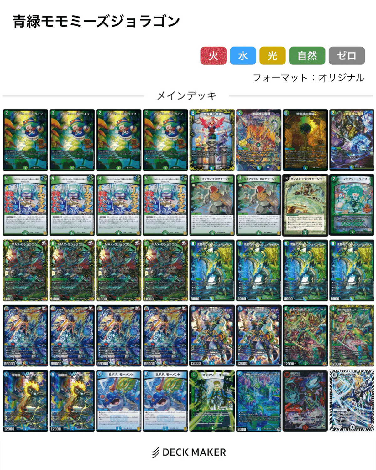 GP使用デッキ】青緑Gジョラゴン解説｜Ise-Ebi