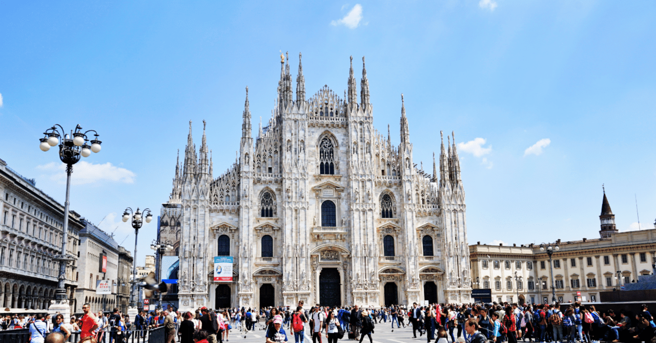 イタリア最大のゴシック建築 ミラノ大聖堂 イタリア Shun Hazama Note