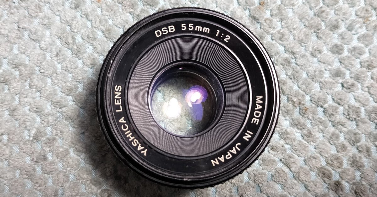 定番の中古商品 Yashica F/2の分解｜フィルムカメラ修理のアクアカメラ 55mm DSB レンズ(単焦点)