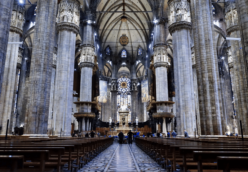 イタリア最大のゴシック建築 ミラノ大聖堂 イタリア Shun Hazama Note