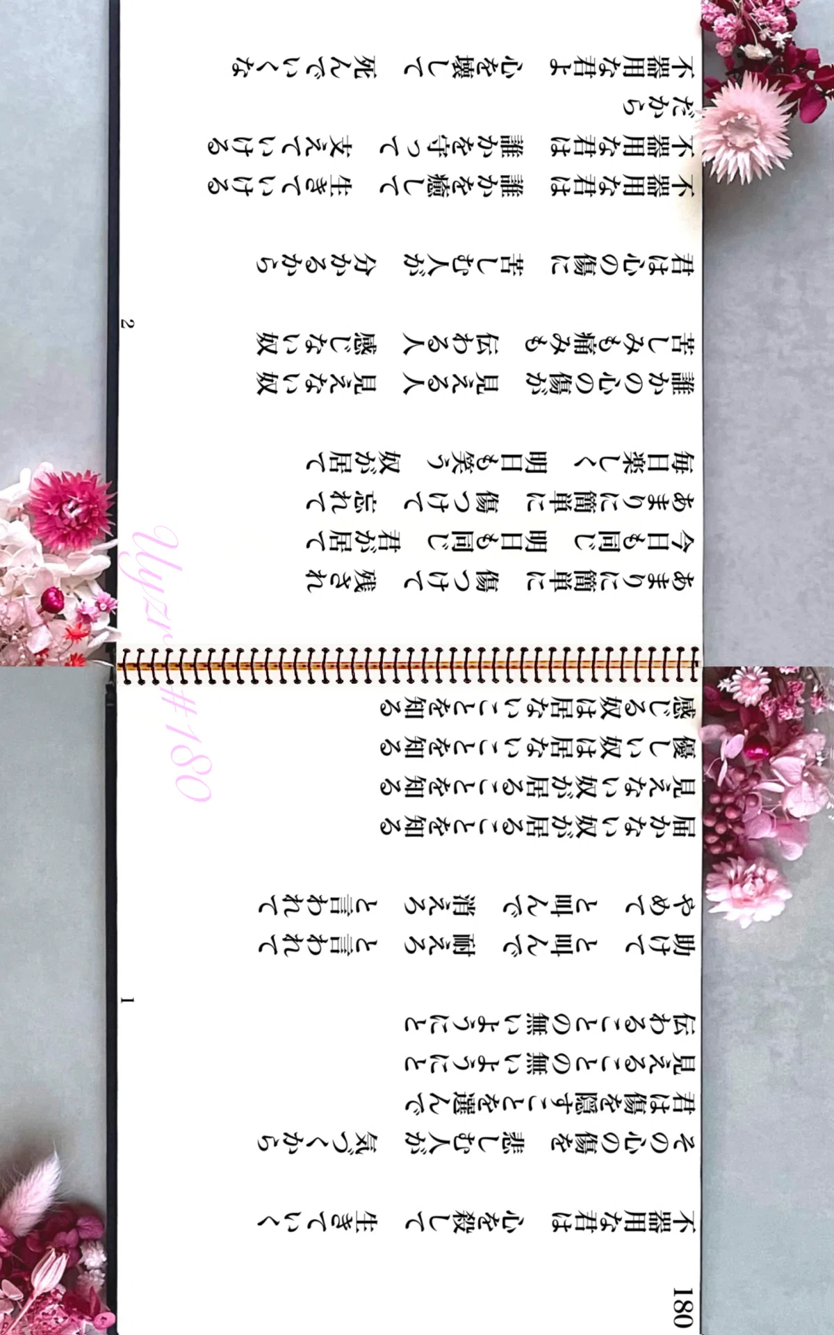 🔶【詩】＃180 書きました 24.04.27 (23.04.08投稿分)｜Uyzr