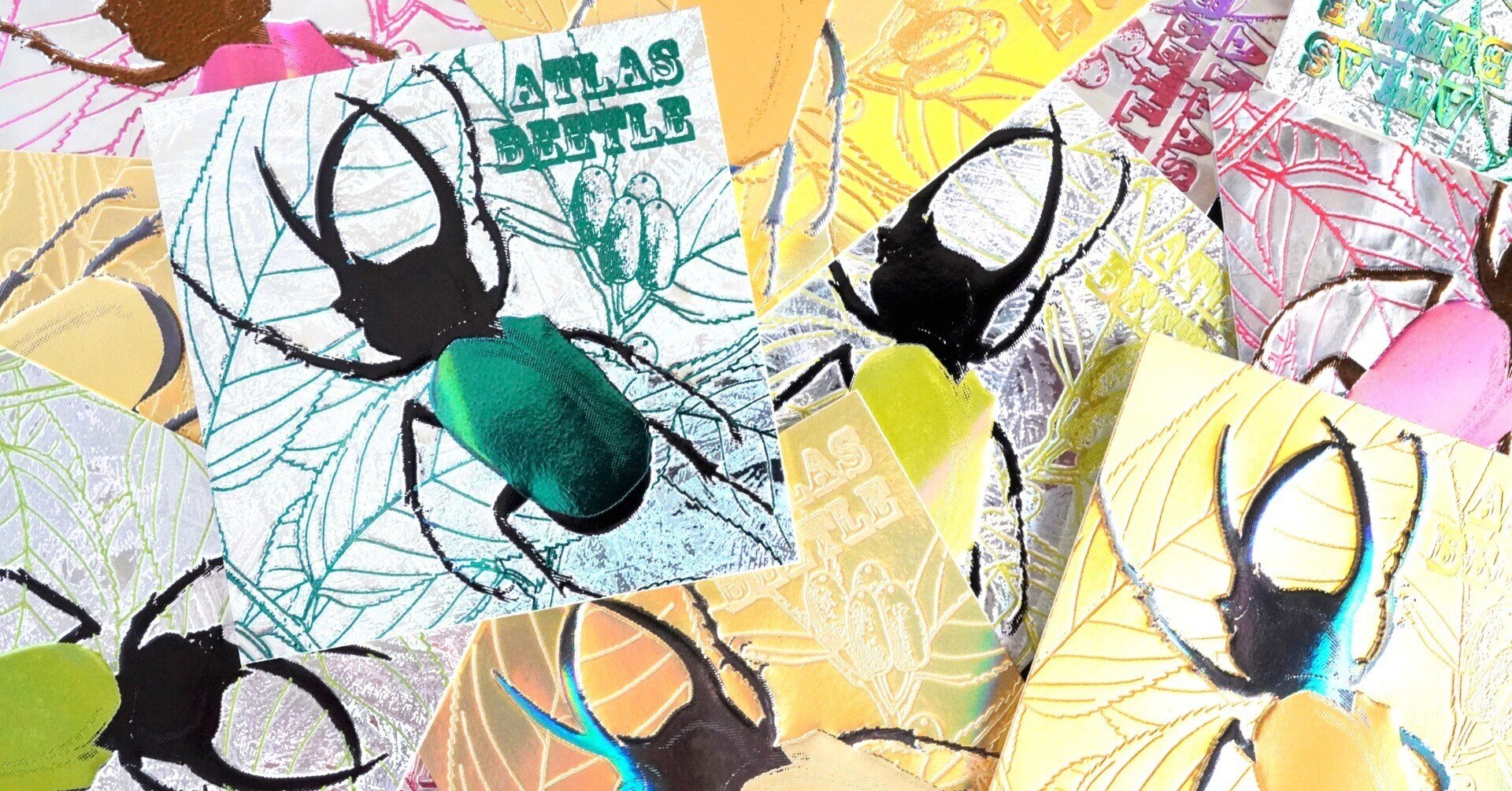 デザインのひきだし 』 編集長の津田淳子さんと作る 48×48mm 箔押し デザインのひきだし 』 編集長の津田淳子さんと作る 48×48mm 箔押し