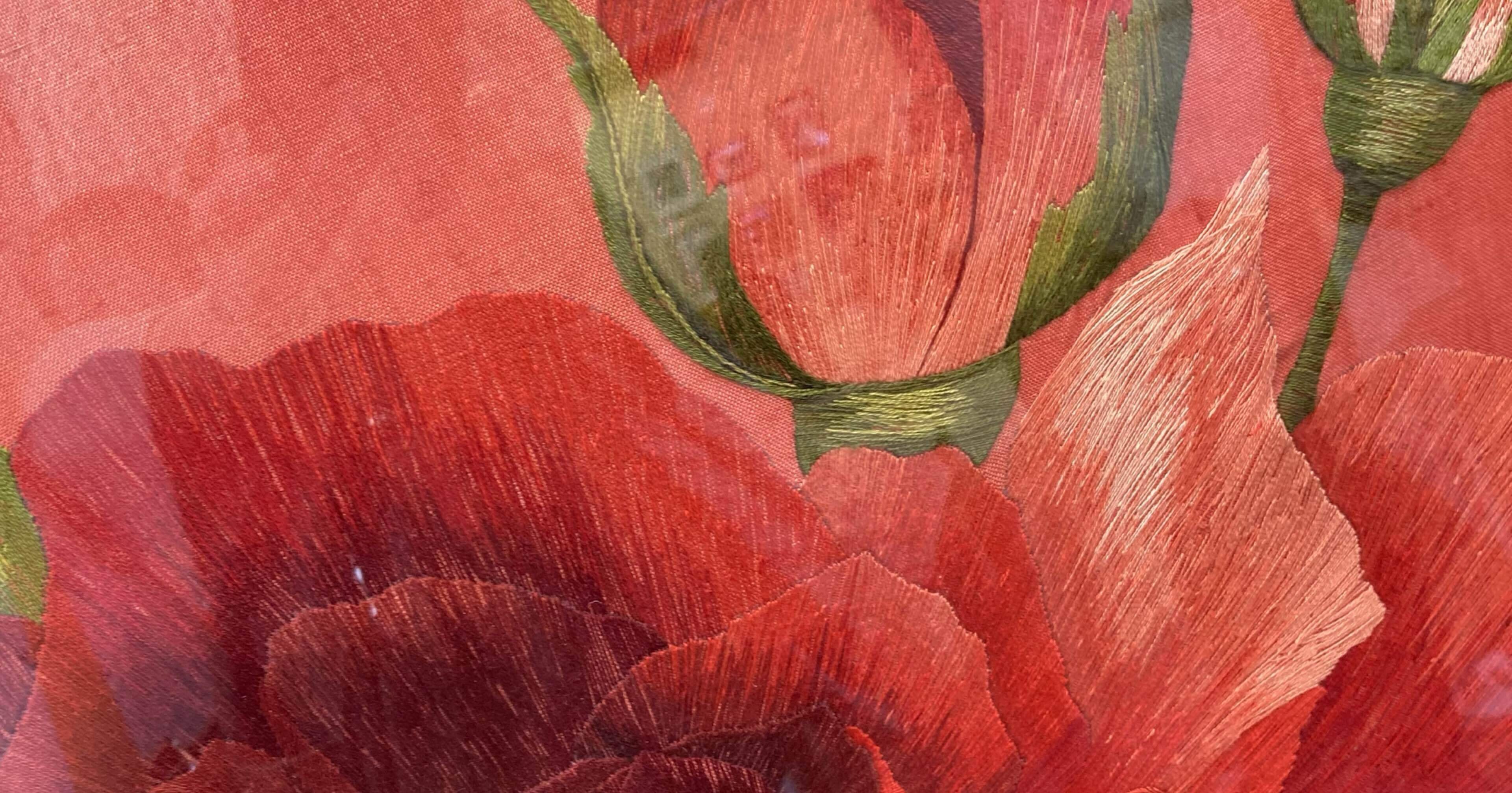 刺繍」という「絆」～「むぎの会」刺しゅう展＠銀座アートホール｜テレサ