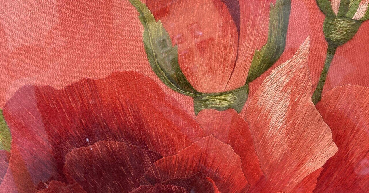 刺繍」という「絆」～「むぎの会」刺しゅう展＠銀座アートホール｜テレサ