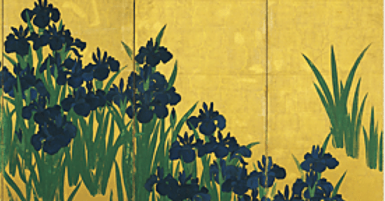 燕子花図屏風の橋をあるく｜cha-bliss