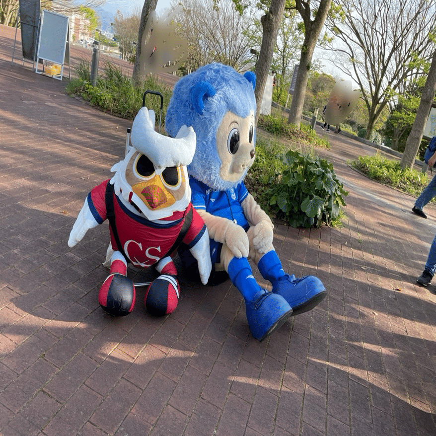 おおきいドーレくんと沼津遠征｜ぽんぽ子