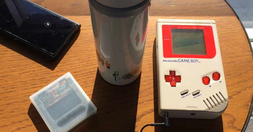 ゲームボーイが届きました Rana Note