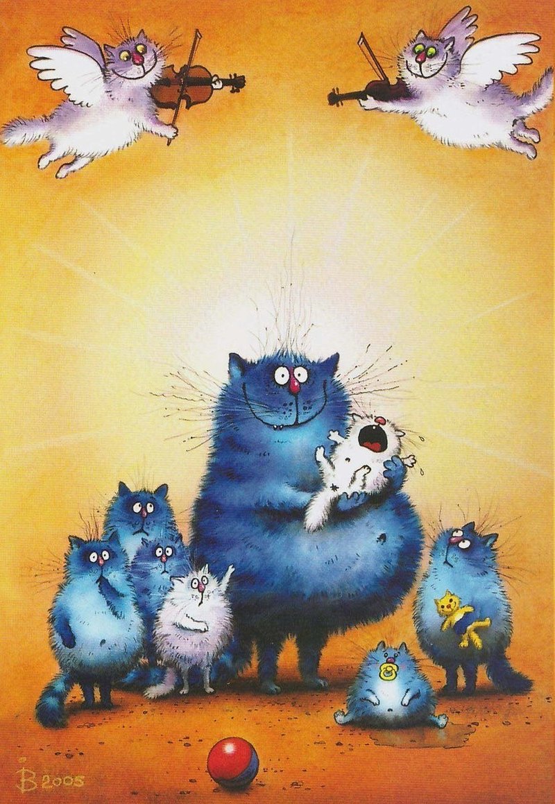 ロシアでは超有名な青い猫 Yuji Note ロシアでは超有名な青い猫 Yuji Note