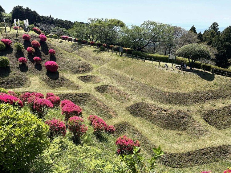 行きたかったお城の一つ山中城にやっと行けました(^o^)