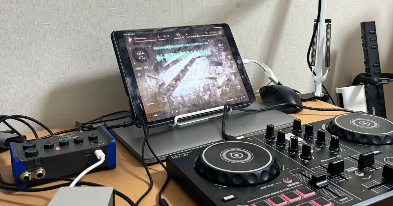 DJ初心者がDDJ-200買ってみた｜あずき