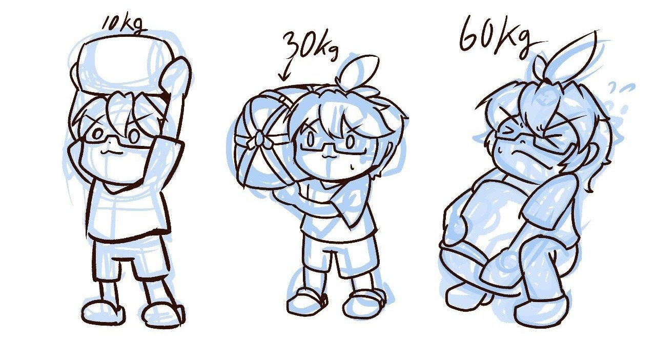 米俵を担いで 験を担ぐ げんをかつぐ Atsu Note