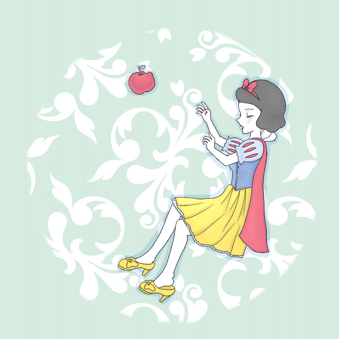 100以上 白雪姫 りんご イラスト 最高の壁紙のアイデアcahd