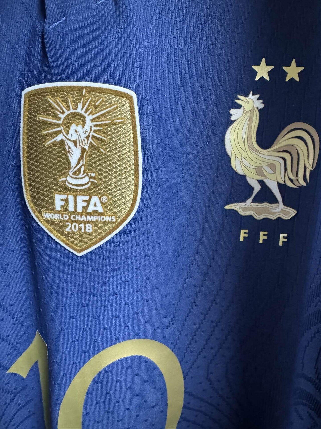 DAY6】22-24 France Home Authentic #10 Kylian Mbappe (Not for DAY6】22-24 France Home Authentic #10 Kylian Mbappe (Not for