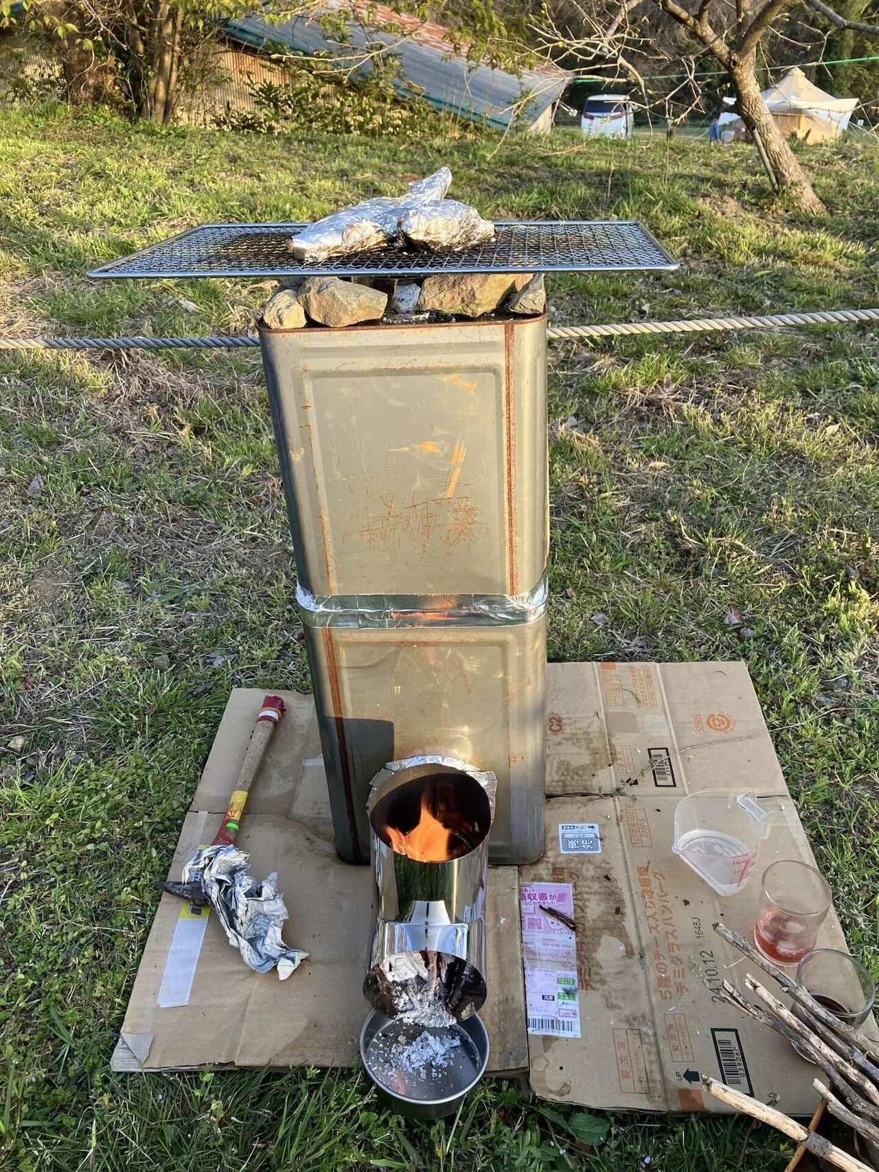 問題】誰でも一斗缶ロケットストーブは作れるのか？｜こてつ