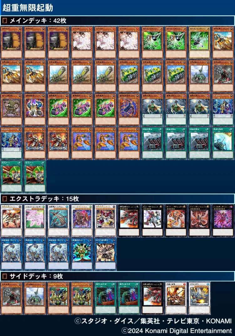 遊戯王デッキ　超重武者デッキ　ガチ構築 遊戯王】ワカ-U4採用の無限起動は最強の5軸デッキ｜うに