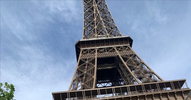 パリ写真日記3日目、エッフェル塔と凱旋門