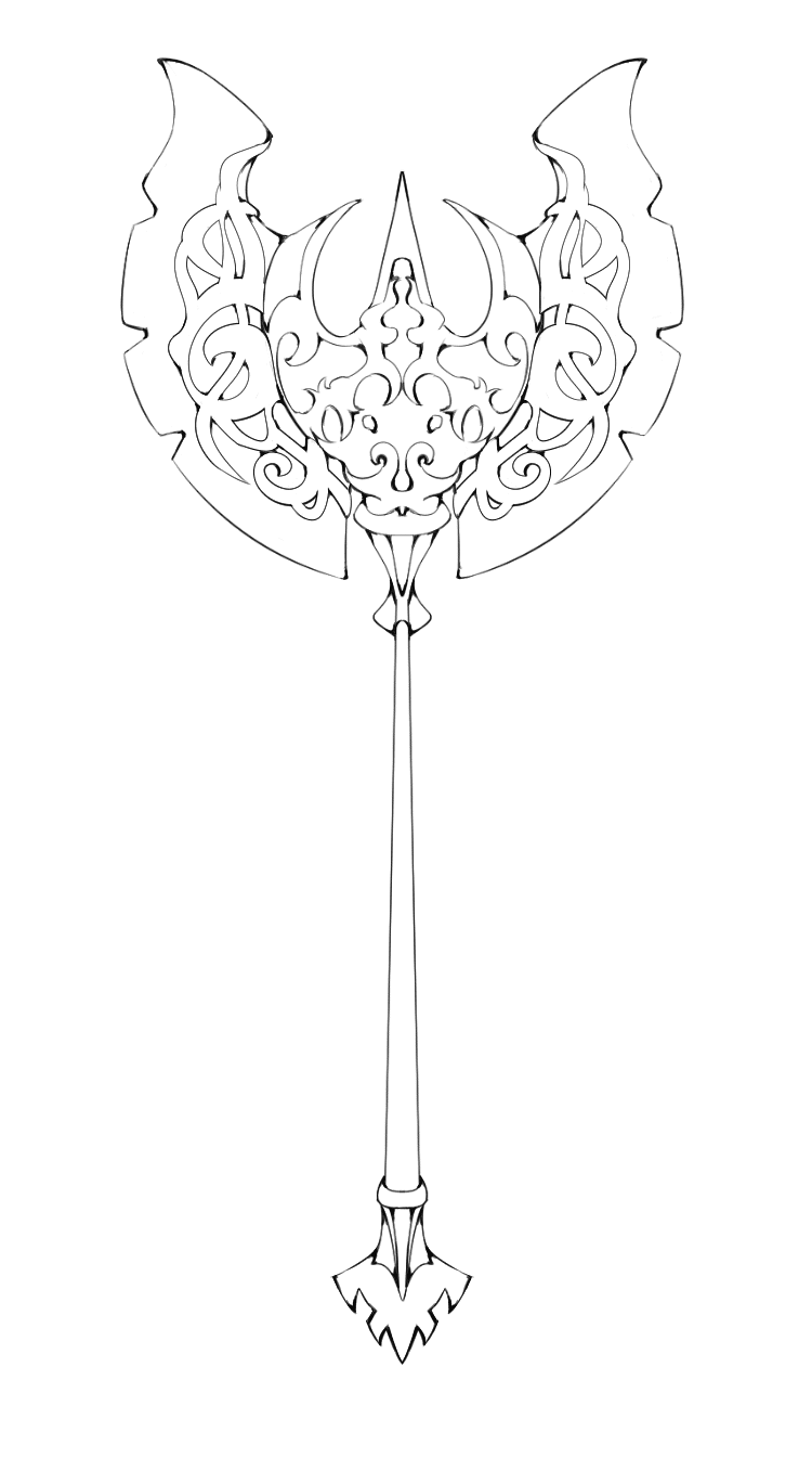 武器イラスト 斧 線画編 えびたむ Note 武器イラスト 斧 線画編 えびたむ Note
