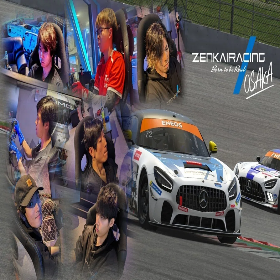 iRacing】ZENKAIRACING OSAKA 7人チームで繋いだNiShiKeN富士24時間