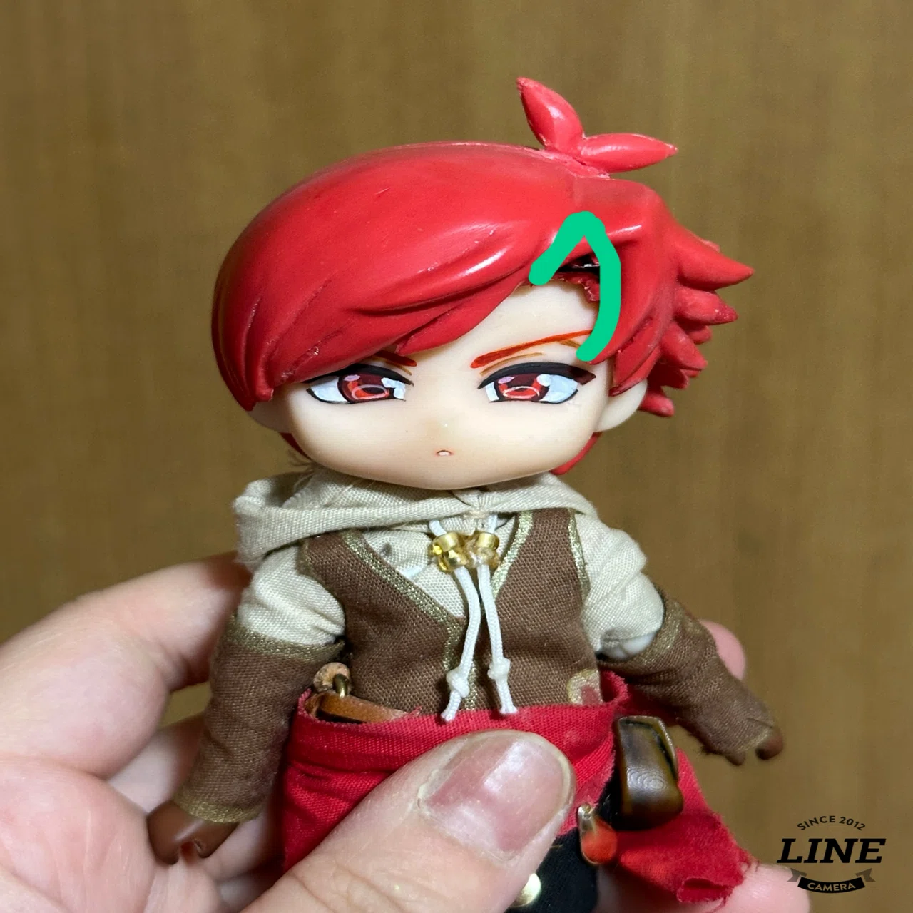 ねんどろいど対応ヘアパーツ　現物 再入荷【2550】 セイバー 髪パーツ ポニーテール ねんどろいど