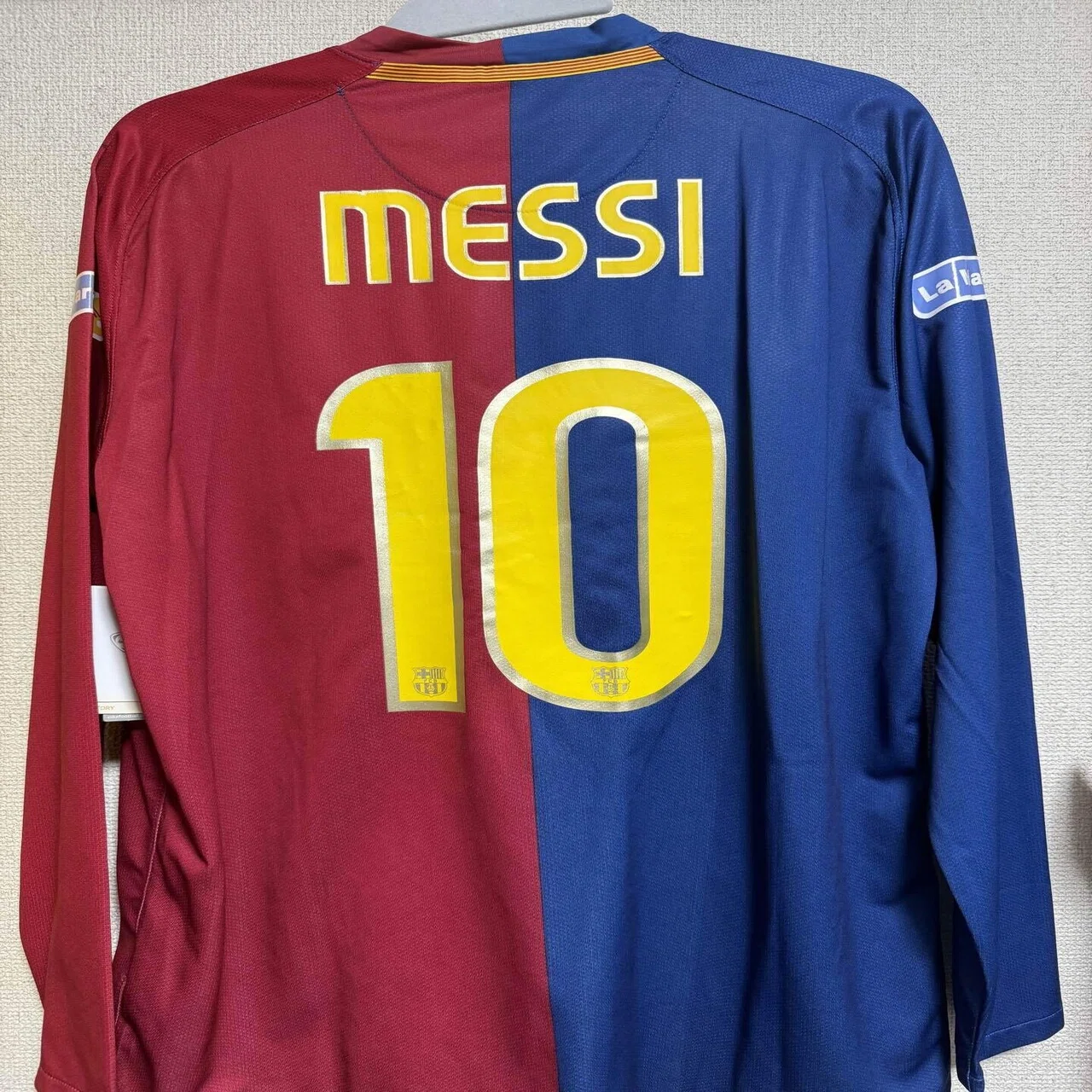 DAY10】08-09 Barcelona Home El Clasico #10 Lionel Messi (Not for 