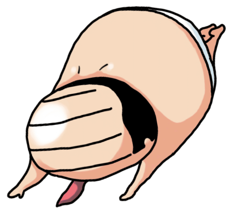 ふじ キャラ 倒れるわ ふじ ラクガキ人 Note