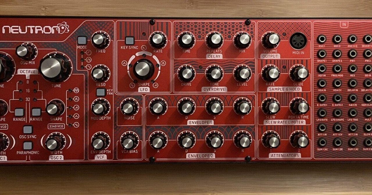 BEHRINGER NEUTRON ベリンガー ニュートロン Behringer NEUTRONについて｜UCCHI3