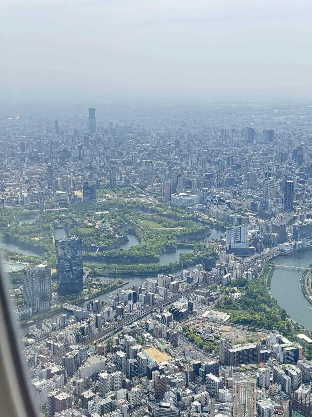 飛行機から見た古墳群｜竹信俊彦