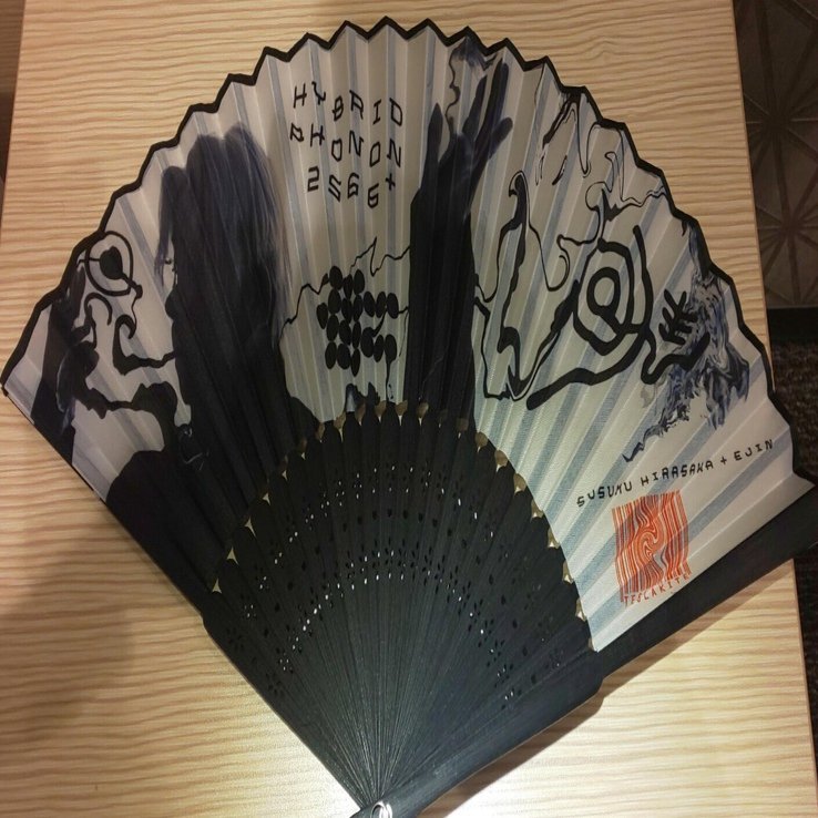 平沢進 核p-model ライブ グッズ 扇子