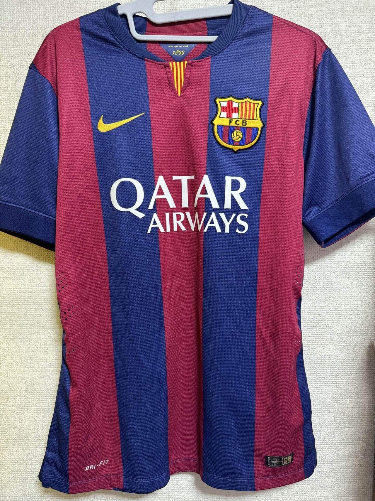 DAY11】14-15 Barcelona Home Authentic #10 Lionel Messi (Not