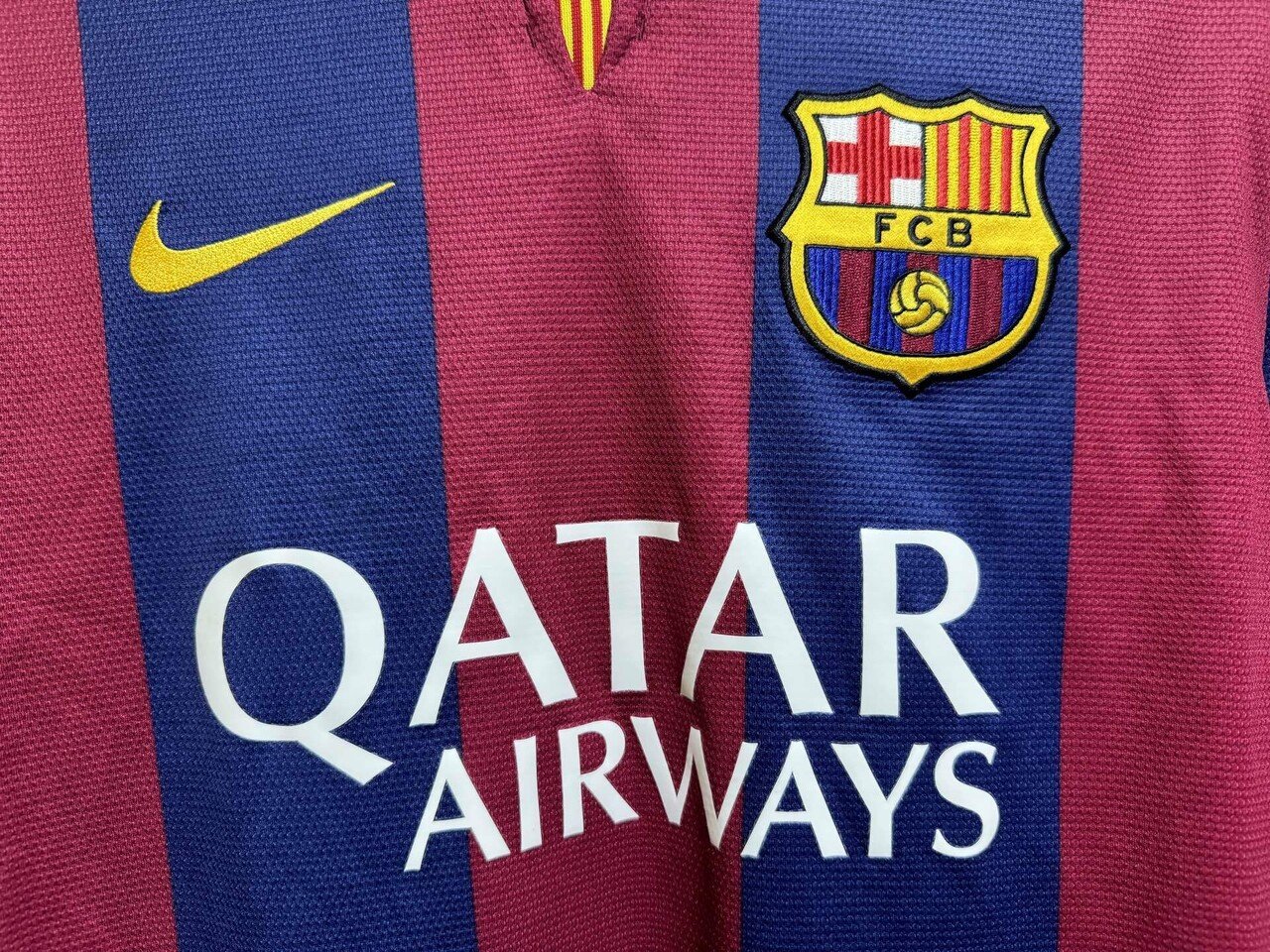 DAY11】14-15 Barcelona Home Authentic #10 Lionel Messi (Not