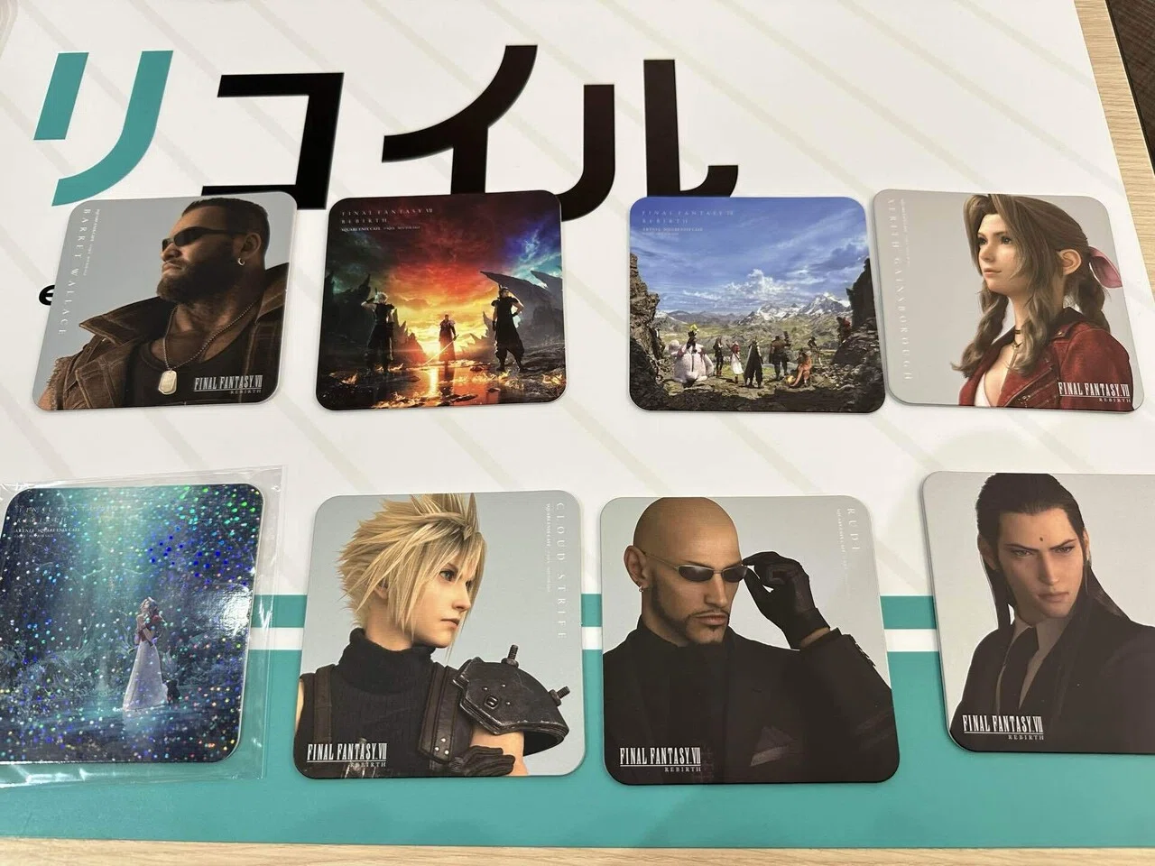 後期にも行ってきました「FF7リバース×スクエニカフェ」｜ycoll