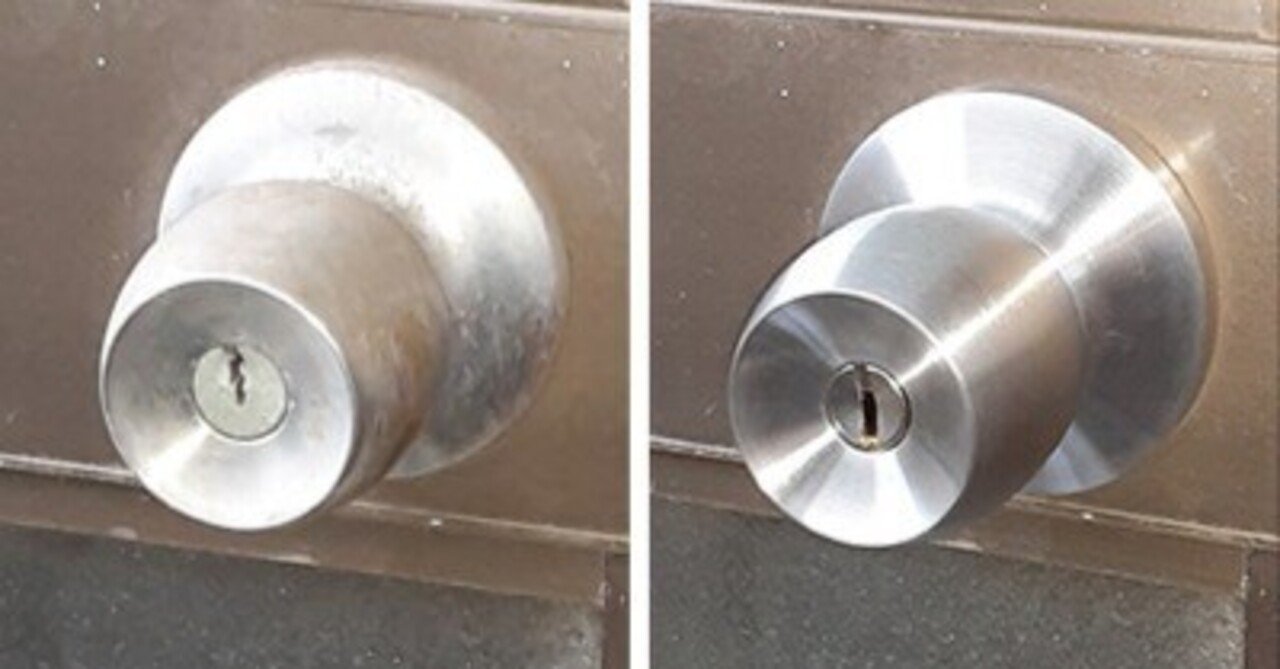 玉座（丸いドアノブ）を「801/WEST」へ交換｜鍵屋 キー助®🔑口コミ