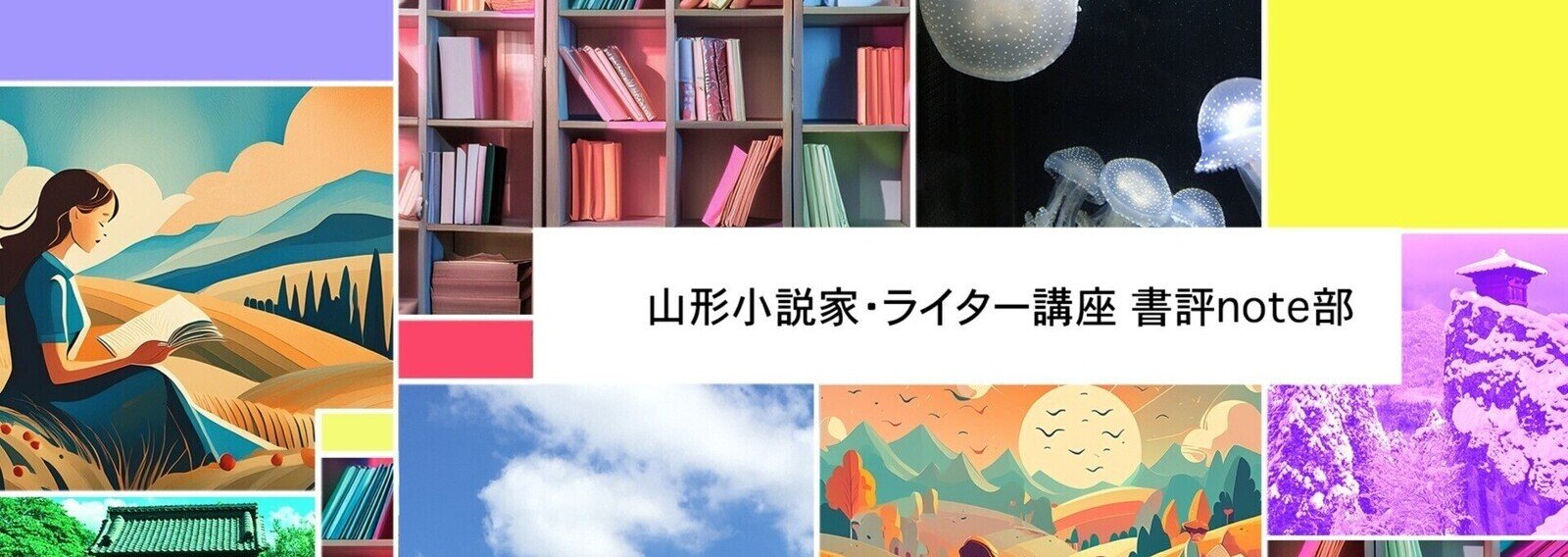 山形小説家・ライター講座（書評note部）｜note
