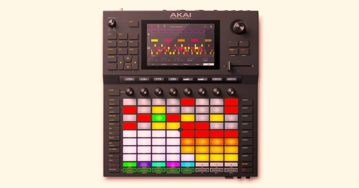 AKAI Forceとableton liveの設定｜Syouki Takahashi