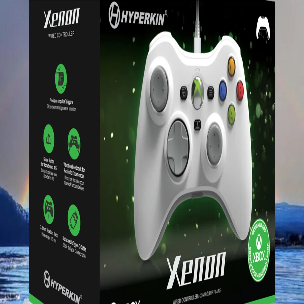 Microsoft公式ライセンス品Xbox360復刻コントローラー『Xenon』を頂い
