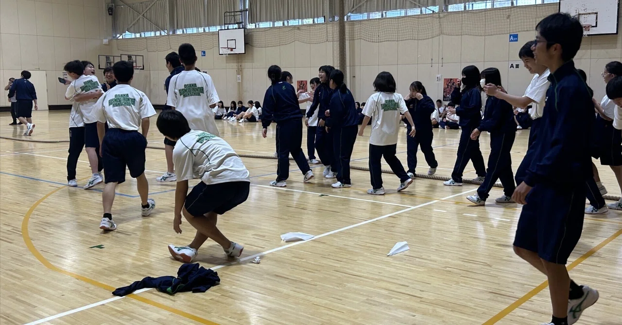1年生】ビジネスチャレンジ&室内運動会 ｜大阪府立大阪ビジネス