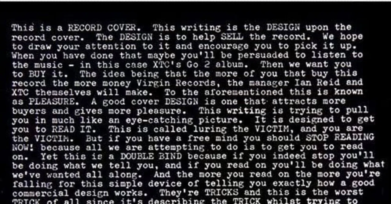 XTC / Go 2 (1978)｜no good