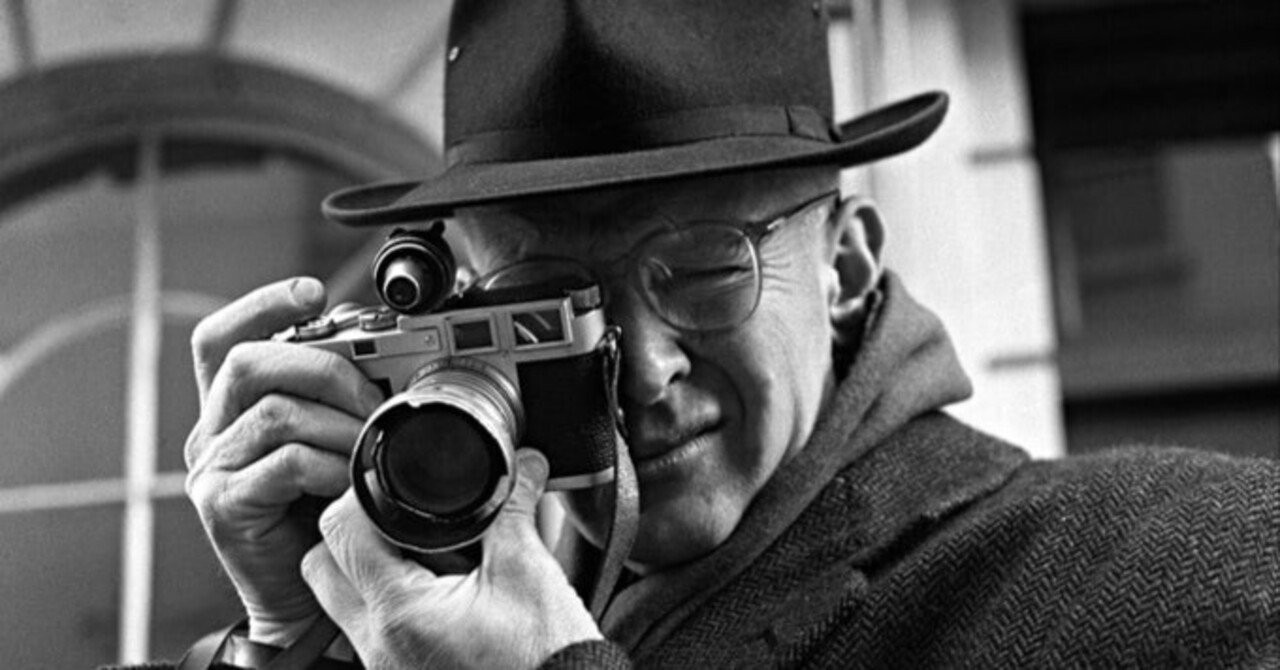 多大な影響を受けた3人の写真家：アンリ・カルティエ・ブレッソン編｜水晶