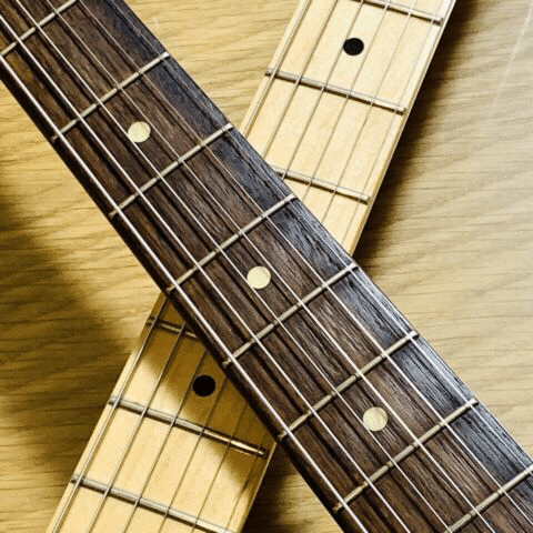 ギター　ネック材　指板材　メイプル　マホガニー　ローズウッド ネック用木材の選び方・特徴 | Sago New Material Guitars