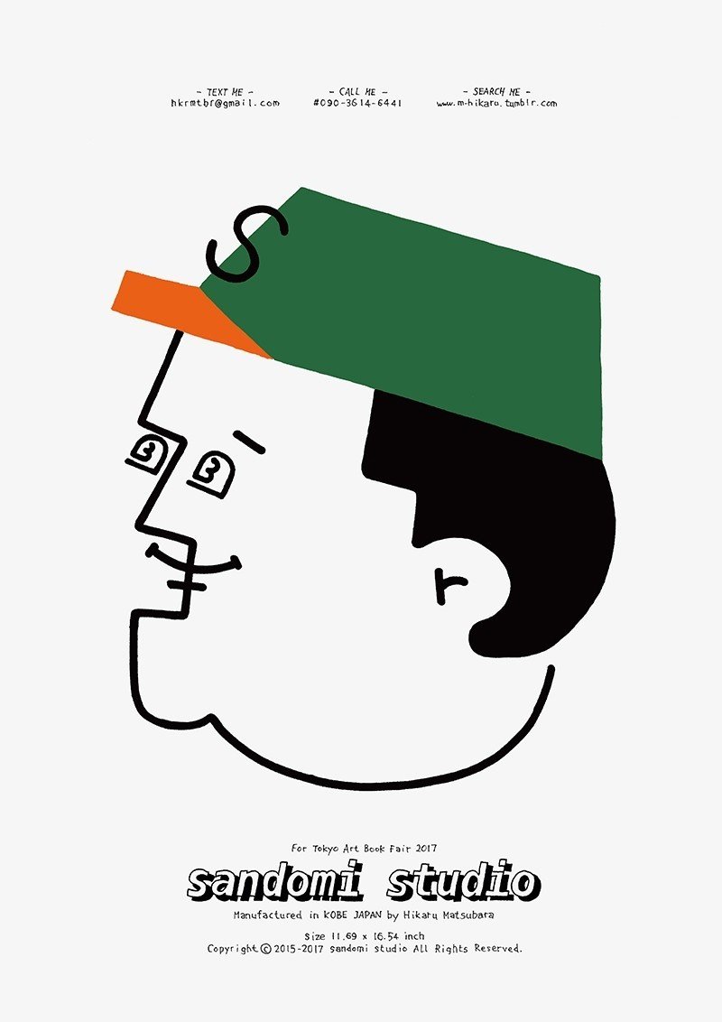 【松原光】イラスト原画　特注フレーム付き ★値段交渉歓迎 7NEW VISION TRACK ARTISTS ] Interview Vol.2 松原光｜vision track